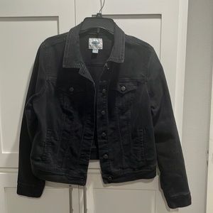 Bundle and save! Old Navy Large Black Vintage Wash Denim Jacket